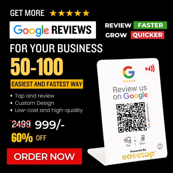 1 Google Review NFC Stand