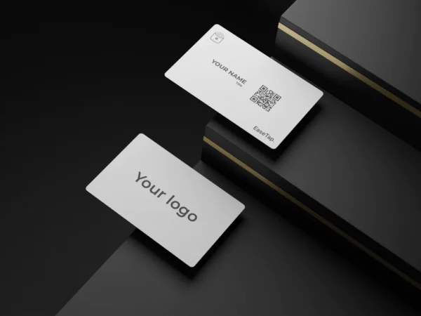 Black Business Networking NFC Card